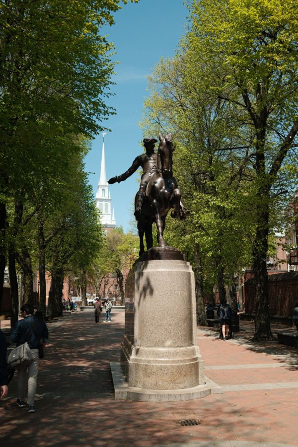 Equestrian statue of Paul Revere